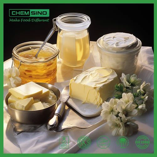 प्रतिस्पर्धी मूल्य CAS नं. 31566-31-1 ग्लिसरॉल मोनोस्टीरेट जीएमएस 40 फ्लेक