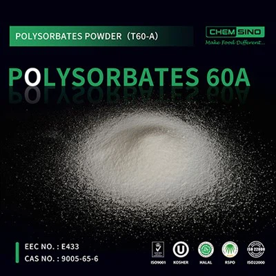 पॉलीसॉर्बेट 60 पाउडर E435 CAS:9005-65-6