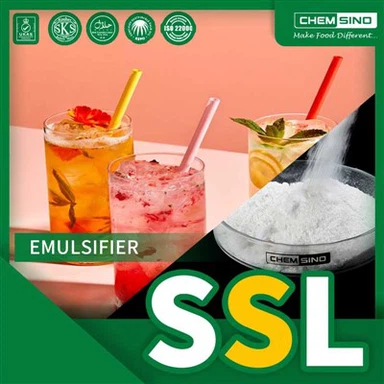 शानदार व्हीप्ड क्रीम और फ्रॉस्टिंग सोडियम स्टीयरॉयल लैक्टिलेट से प्रभावित करें