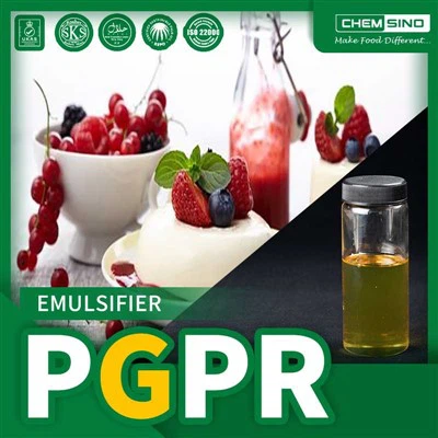 चिकनी चॉकलेट कोटिंग्स और कैंडी भराव के लिए E476 PGPR पायसीकारक